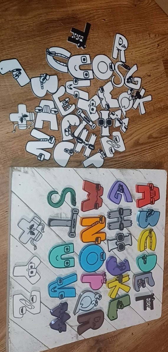 A, Alphabet Lore - Alphabet - Magnet