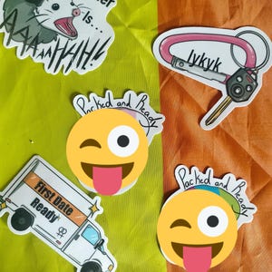 Unique Pride Month Laminated Stickers - LGBT+, Queer Pride