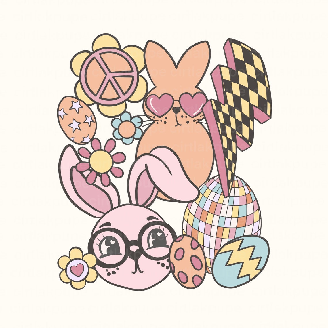 retro low easter