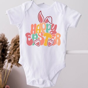 Retro Easter Png, Happy Easter Preppy Sublimation, Retro Kids Shirt Png ...