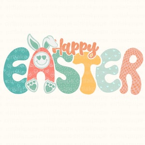 Cute easter boy png, Happy easter png file sublimation boy shirt no svg , Hoppy bunny easter sublimation png , retro easter digital download