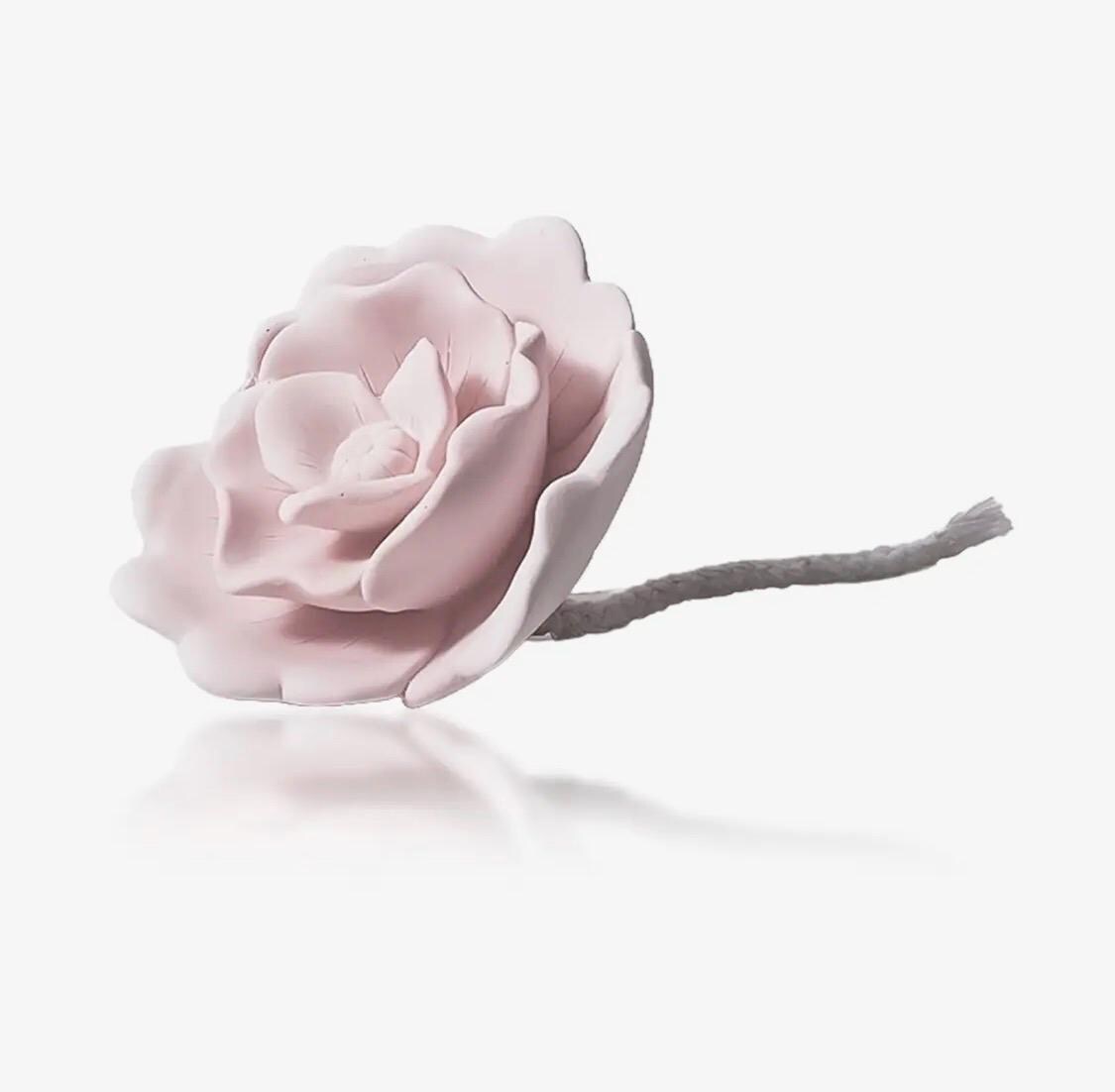 Large Pink Ceramic Flower Diffuser Top With Attached Rope (oil and ...