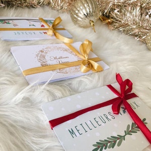 Set van 5 wenskaarten om te personaliseren