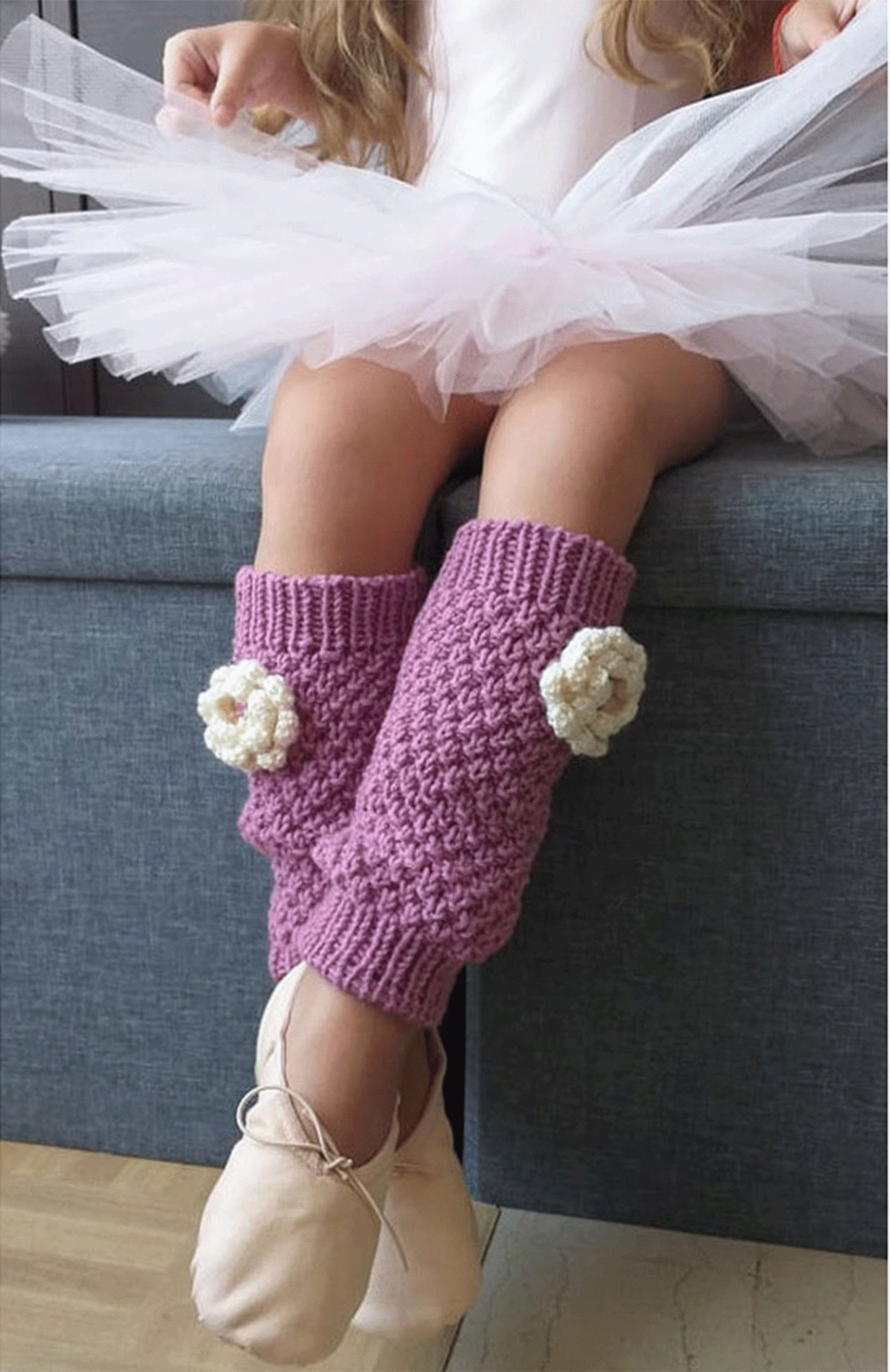 Scaldamuscoli Per Bambini ANZEE - Maglia Acrilica Morbida, Stile Anni '80, Per Danza, Sport E Feste