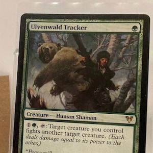 Magic The Gathering Card ....Ulvenwald Tracker