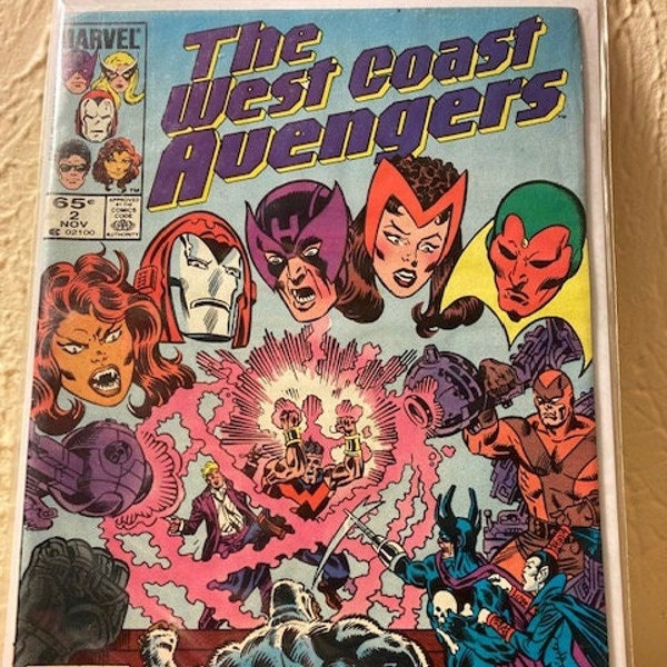 The West Coast Avengers Vol.2 # 2 Marvel Comics 1985