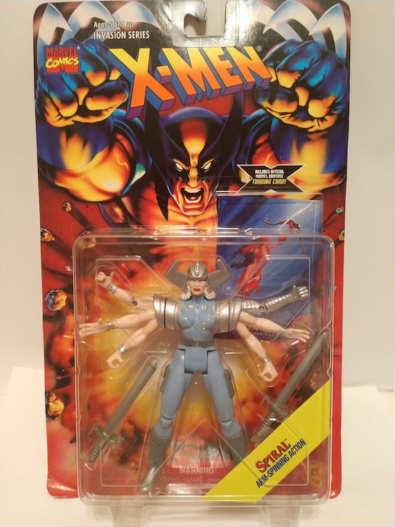 X-men Action Figure New ! Spiral 1995 Toy Biz - Etsy