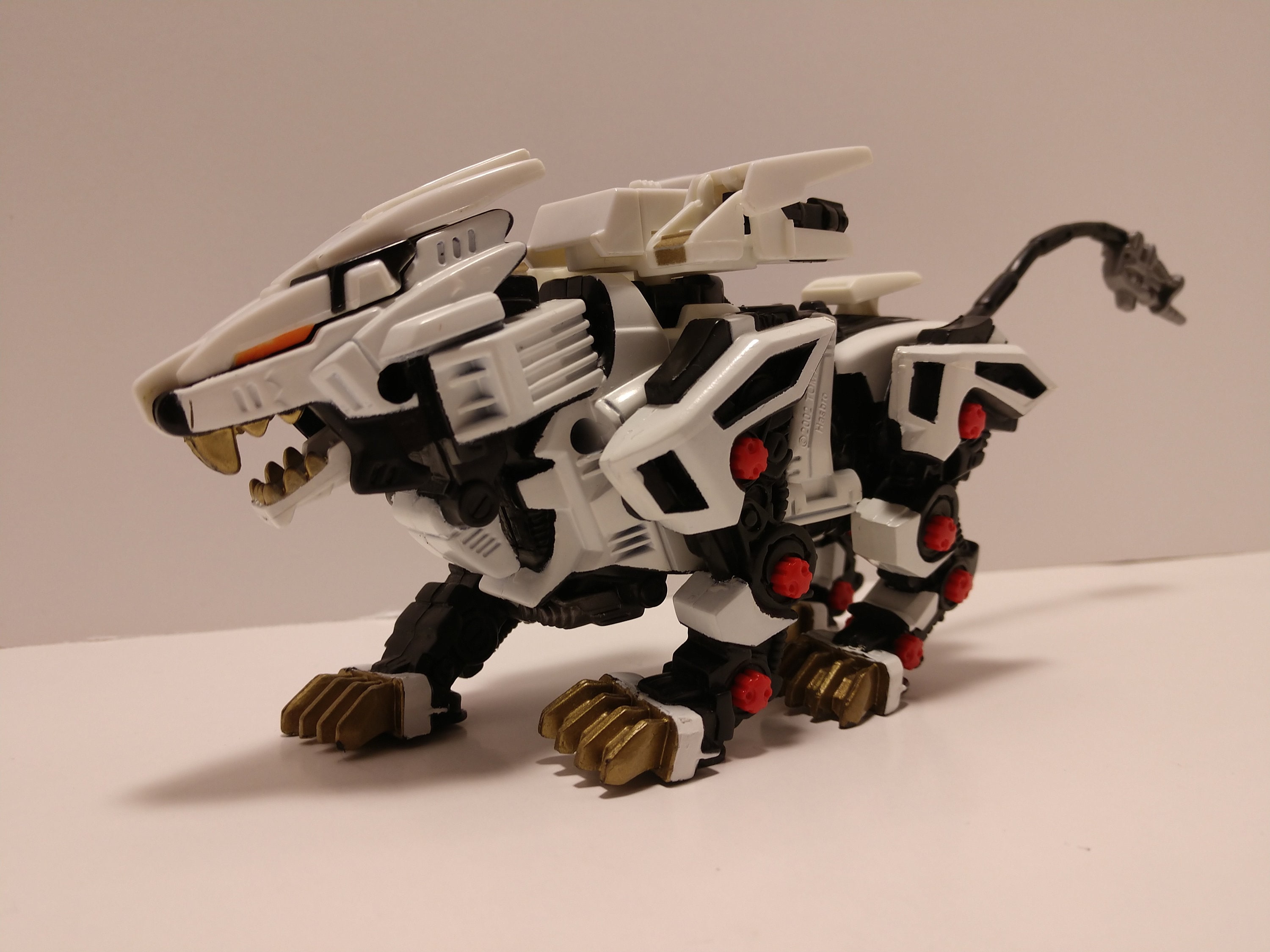 Zoids Action Figure White Liger Zero With Jet Pack 2002 Tomy Hasbro Used  Retro - Etsy