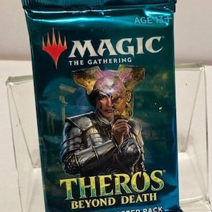 Magic The Gathering-boosterpakket Theros Beyond Death met 15 kaarten, nieuw! Zegel! Ongeopend!
