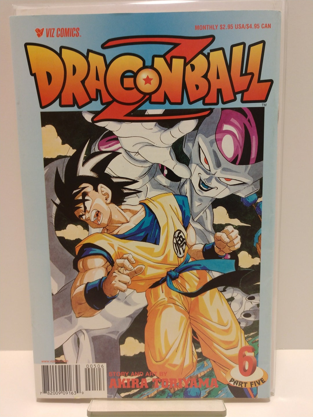 Dragonball Z Comic Book Issue 6 of Part 5 Viz Comics 1999 