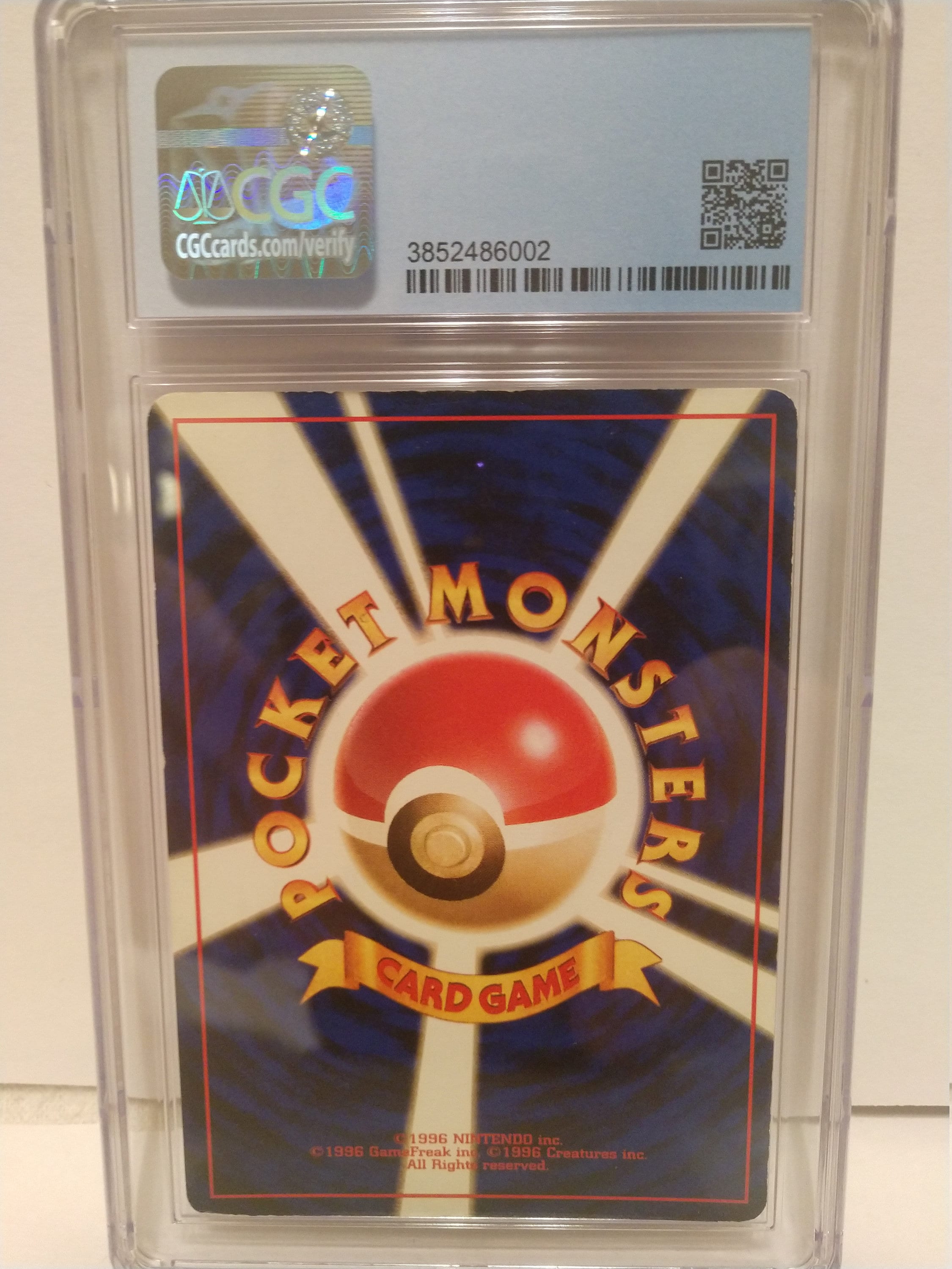 Pokémon Sabrina's Alakazam Japanese Card Holo Foil CGC 6.5. 1999