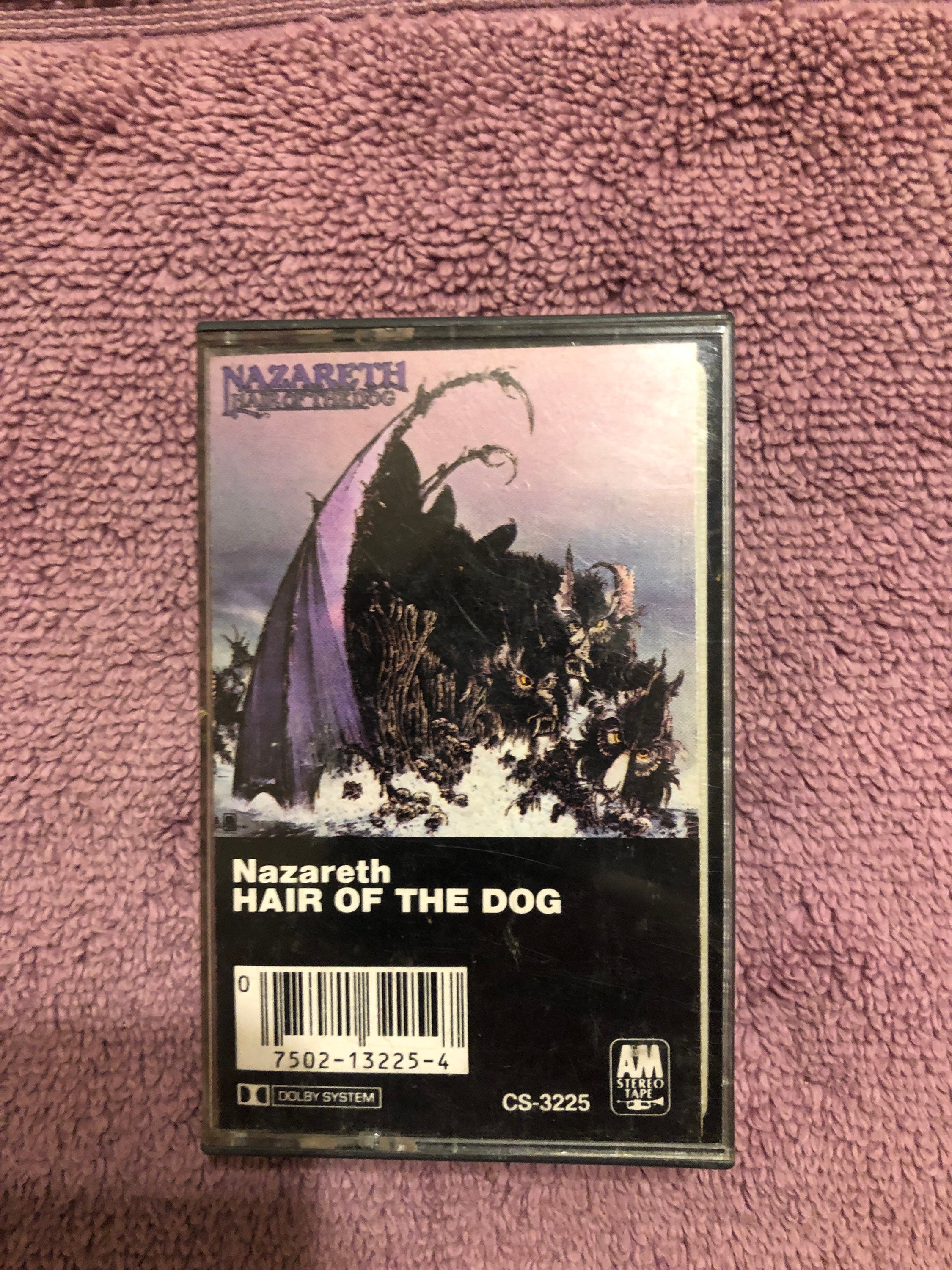 VINTAGE Nazareth Hair of the Dog Original Cassette RARE - Etsy