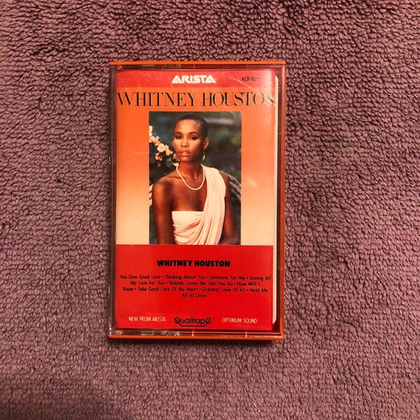 VINTAGE Whitney Houston   Original Cassette  Rare