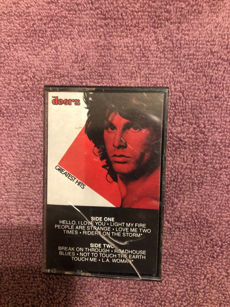 VINTAGE Doors Greatest Hits Original Cassette RARE Etsy