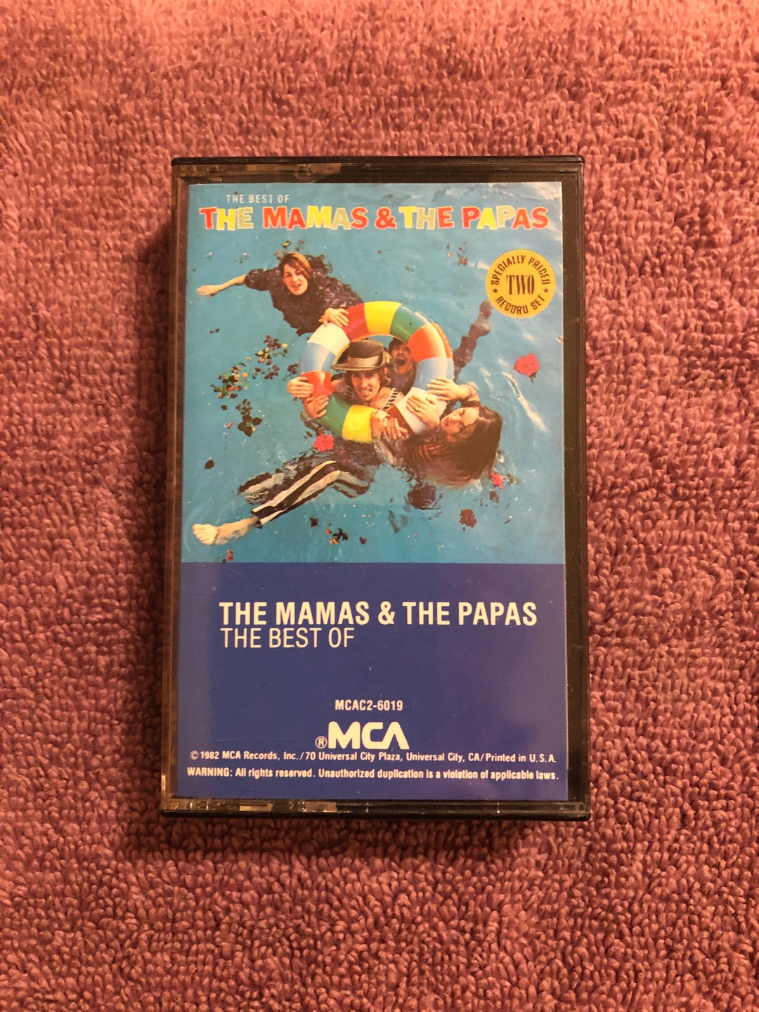 Vintage the Mamas and the Papas the Best of Origional Cassette Etsy