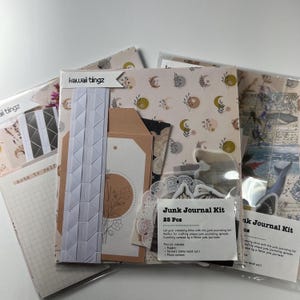 Junk Journal Kit 25 Pieces Ephemera Mixed Pack Scrapbook Bundle Vintage ...