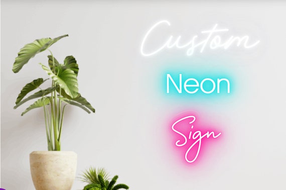 Design Your Own Neon Sign Custom Neon Sign Led Neon Sign Etsy Design Your Own Neon Sign Custom Neon Sign Led Neon Sign Etsy