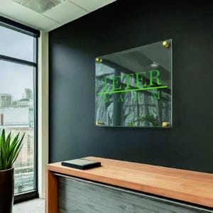 Personalized Acrylic Sign, Acrylic Door Sign, Acrylic Office Sign ...