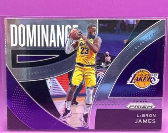 2021 Optic Dominance LeBron James card.