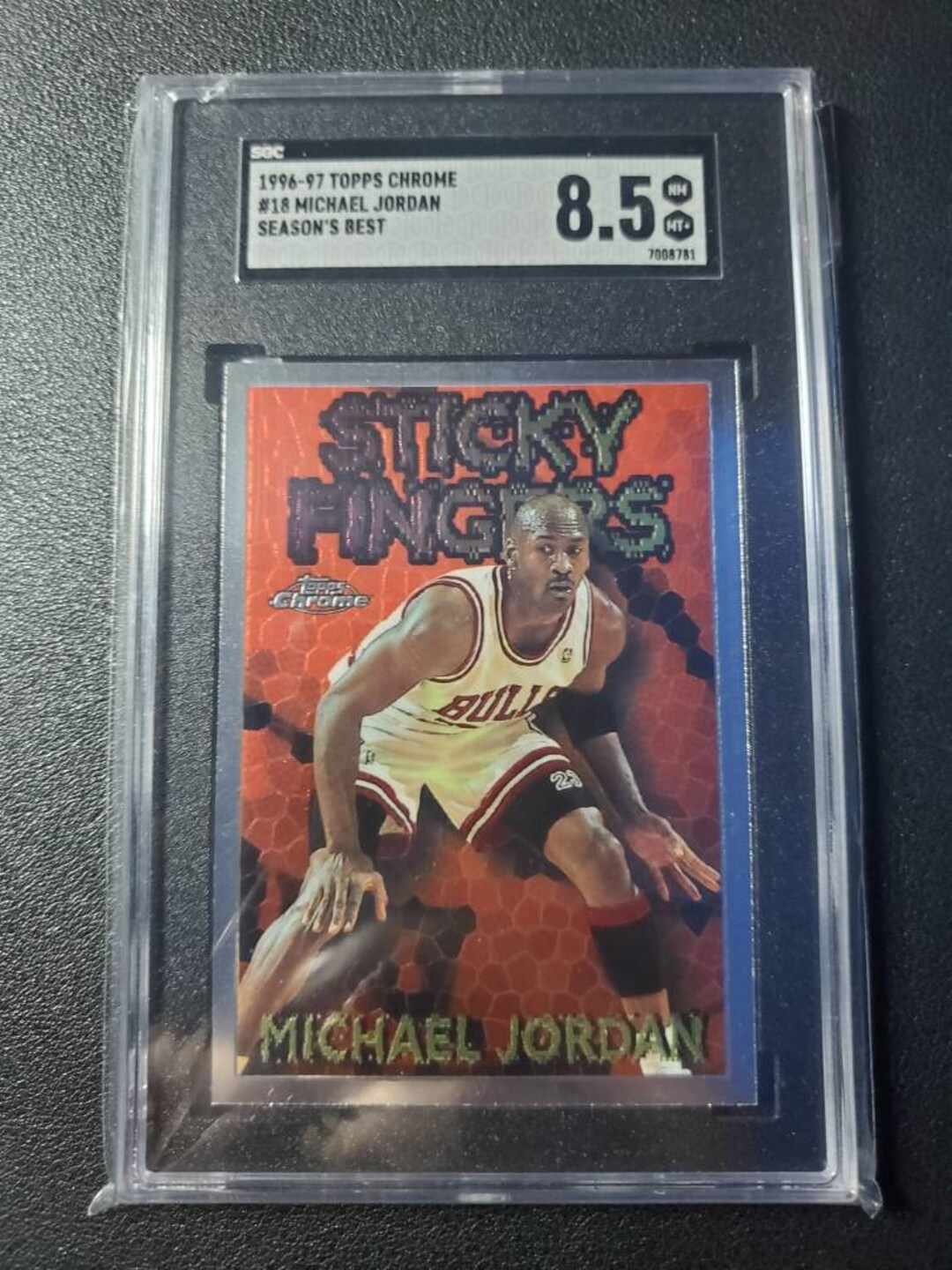 NBA 96-97 Topps Chrome Michael Jordan
