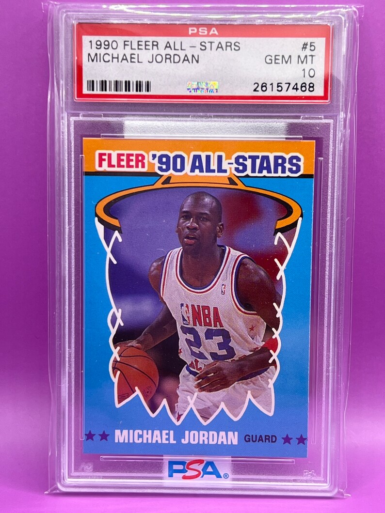 michael jordan fleer 90 all stars