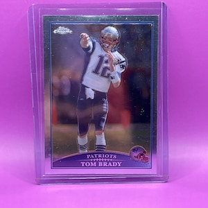 2009 Tom Brady Topps Chrome New England Patriots