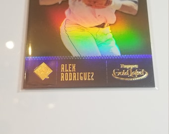 2001 Toops Gold Label Alex Rodriguez serial numbered card, 281 of 699.
