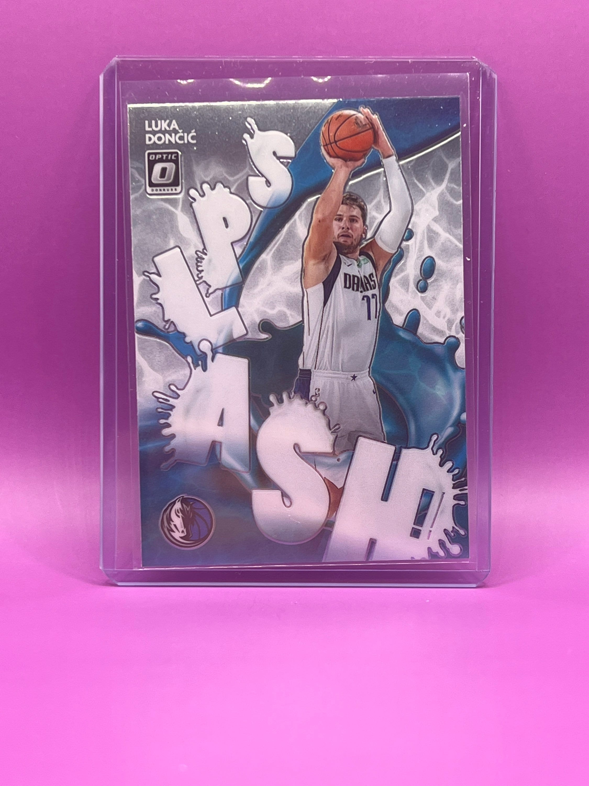 2021 Luka Doncic Mavericks Splash Optic Donruss Etsy