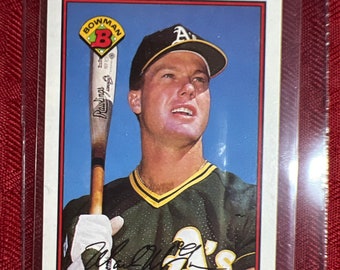 1989 Bowman Baseball, Mark McGwire #197