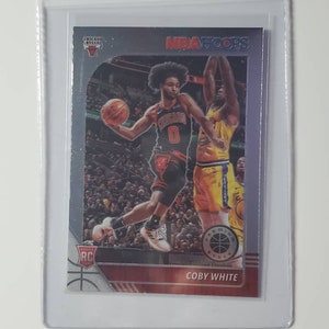 Coby White NBA Hoops Premium Stock Base RC