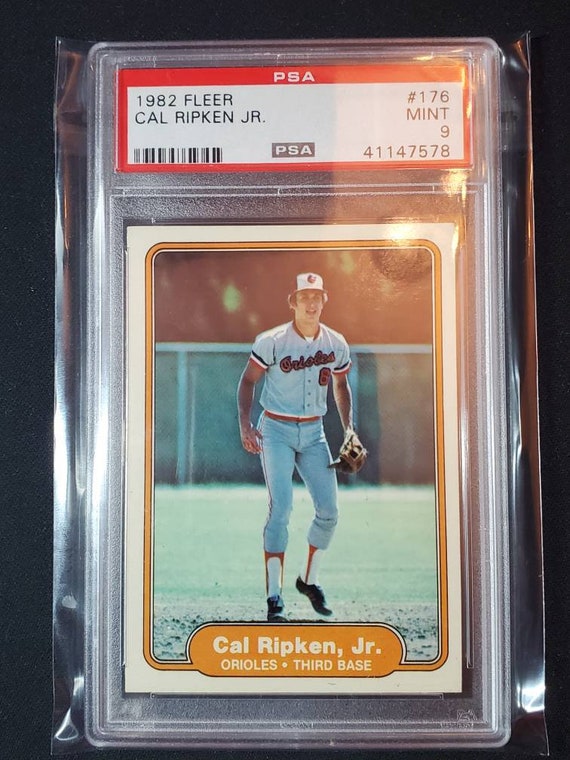 Fleer 1982 Baseball Cal Ripken Jr. RC PSA 9. WoW!!! Nice Rookie card!