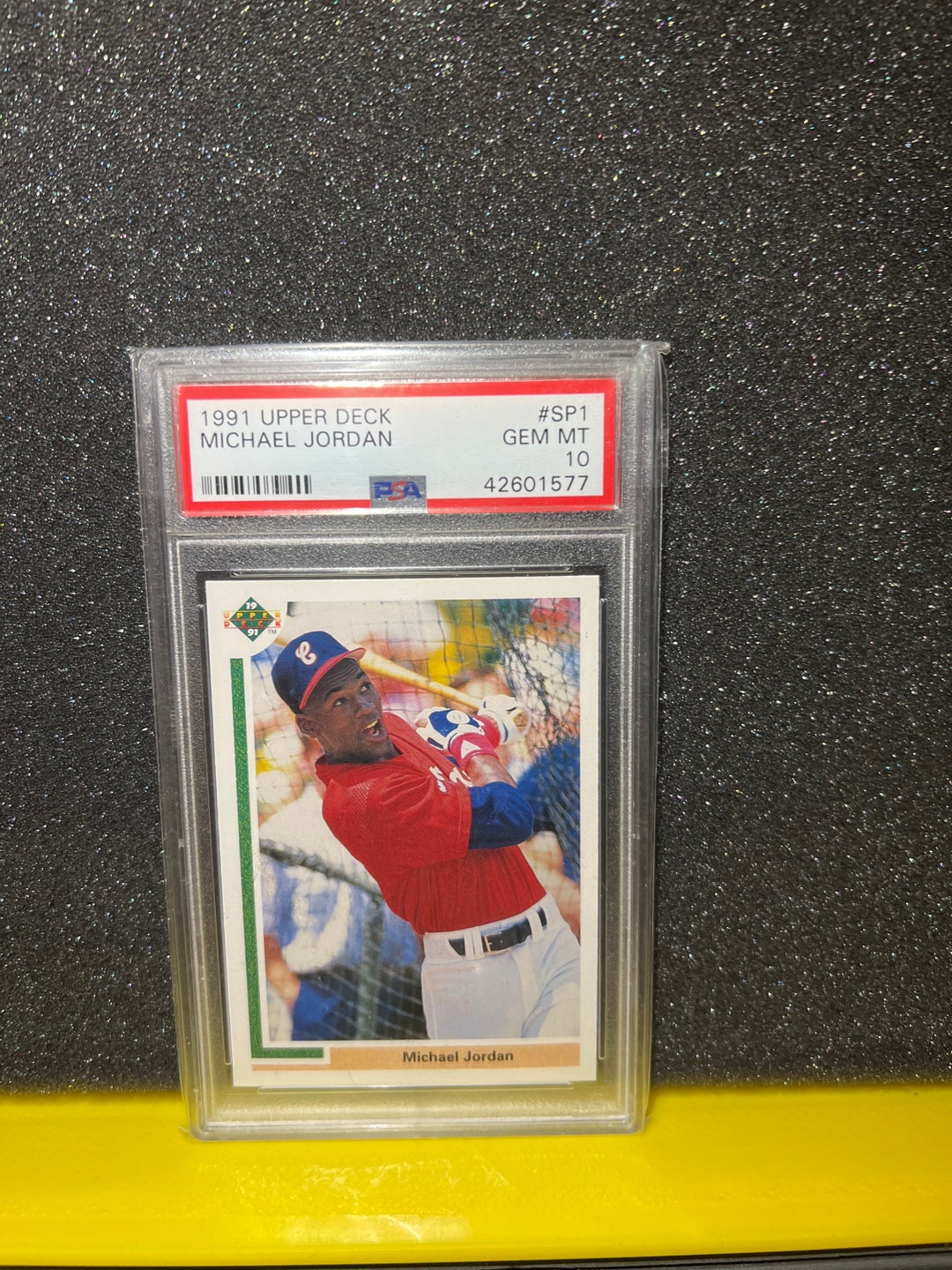 upper deck 1991 michael jordan baseball card