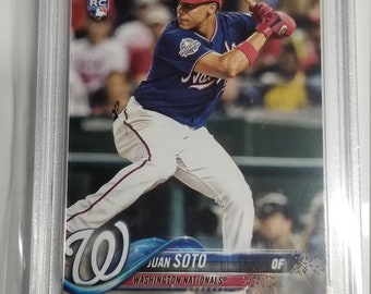2018 Topps Update Juan Soto Batting Rookie, #US300, PSA 10 GEM