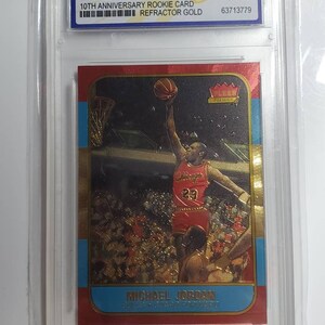Michael Jordan Fleer Rookie - Etsy