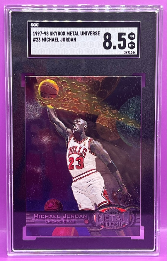 1997-98 Skybox Metal Universe Michael Jordan, Card No. 23