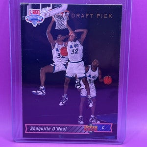 Lot - 1992 Classic Draft Picks #1 Shaquille O'Neal LSU Rookie