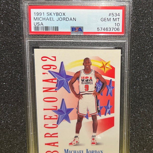 michael jordan skybox card 1992