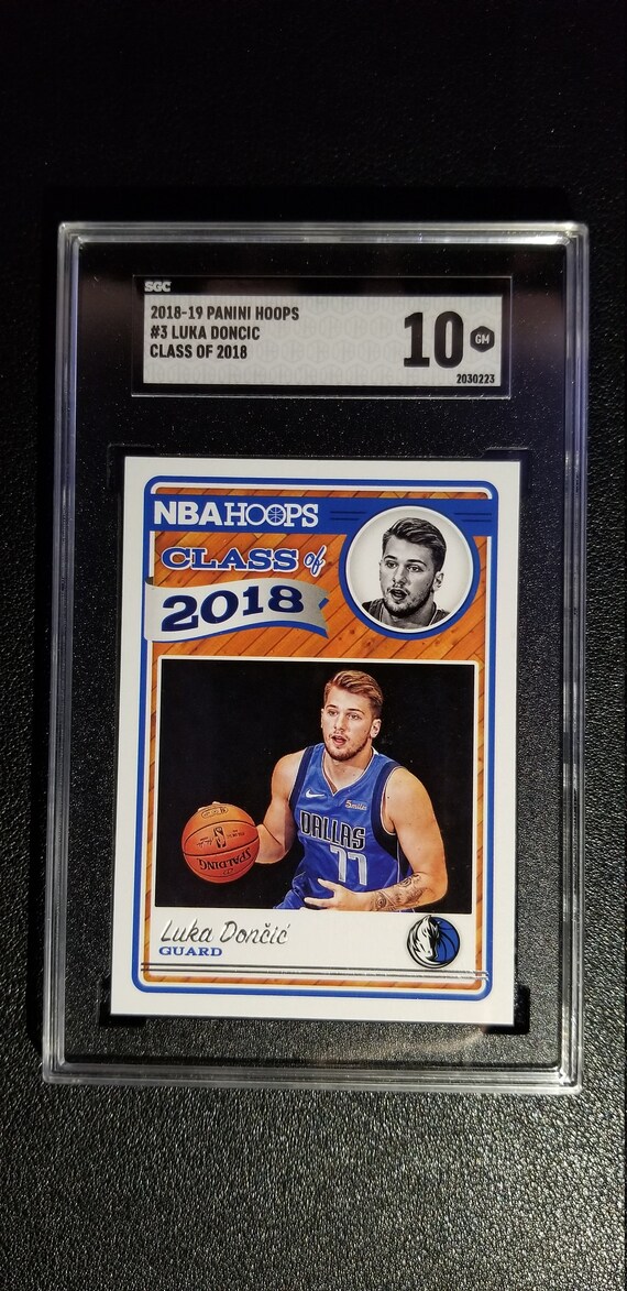 2018 Hoops Class of 2018 Rookie of Luka Doncic! Graded Gem Mint 10 2018 Hoops Class of 2018 Rookie of Luka Doncic! Graded Gem Mint 10