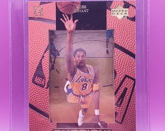 1996 Upper Deck Kobe Bryant #58 Rookie RC PSA 8 - Etsy
