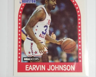 1989 Hoops Magic card.  Earvin Magic Johnson 89 NBA All-Star game.