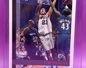 1997 Tim Duncan Topps Rookie Card