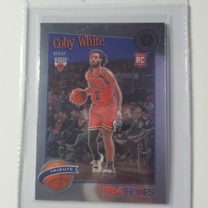 Coby White NBA Hoops Premium Stock Tribute