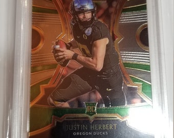 2020 PSA 10 Justin Herbert Select, #4