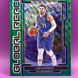 2021 Prizm Luka Doncic Global Reach Prizm card. Nice card!