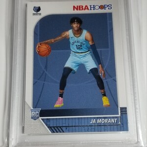 2019 Hoops JA Morant PSA 10. Nice rookie card from NBA Hoops!