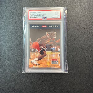 1992 Skybox Magic on Jordan USA Basketball PSA Mint 9.