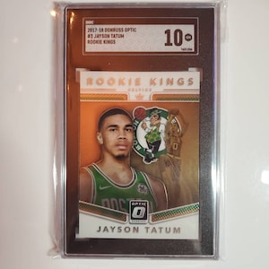 2017-2018 Panini - Donruss Optic #3 Jayson Tatum Rookie Kings SGC 10 GM RC