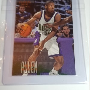 1996-1997  Fleer Ray Allen Rookie card.