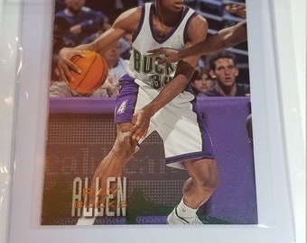 1996-1997  Fleer Ray Allen Rookie card.