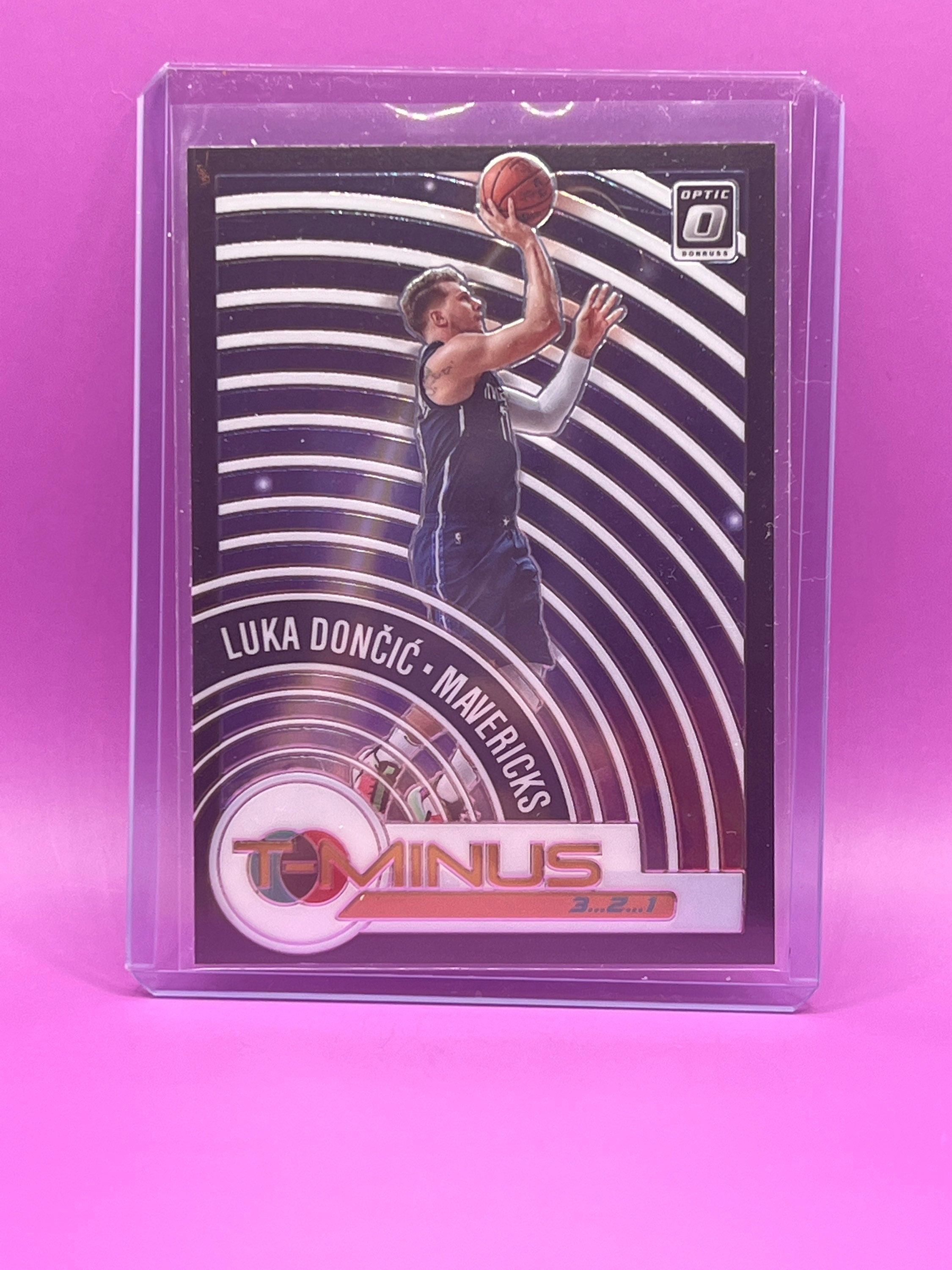 その他 Luka Doncic Purple Prizm Optic #1 2022-23 Donruss Optic Purple Prizm T-Minus 3 2 1 #7 Luka